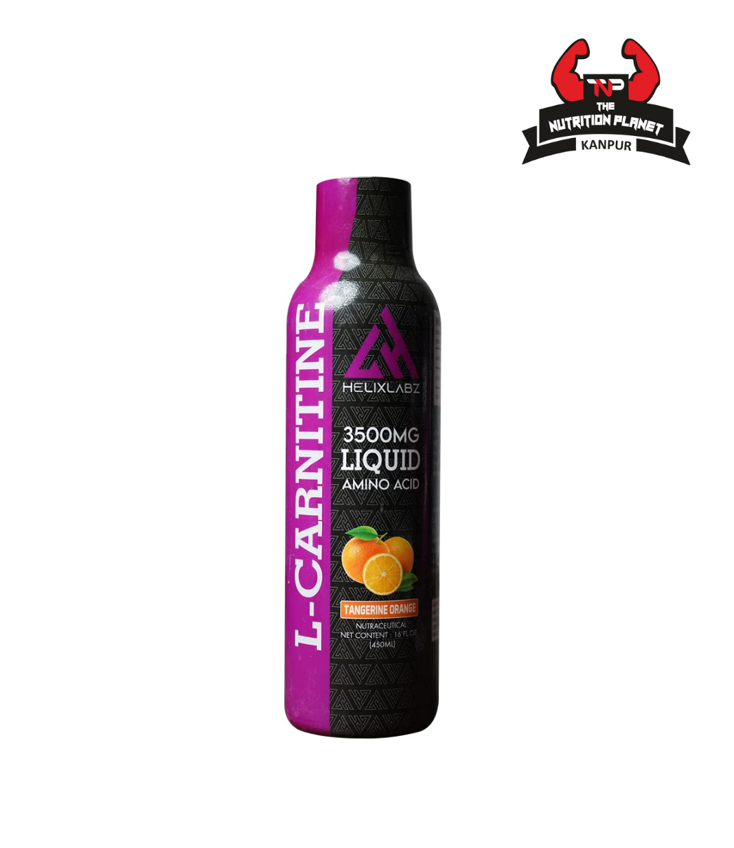 HELIXLABZ L-Carnitine 3500mg Liquid Amino Acid to Convert Fat into Energy Supports Weight Loss 450ml